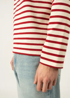 Meridien unisex striped sailor shirt