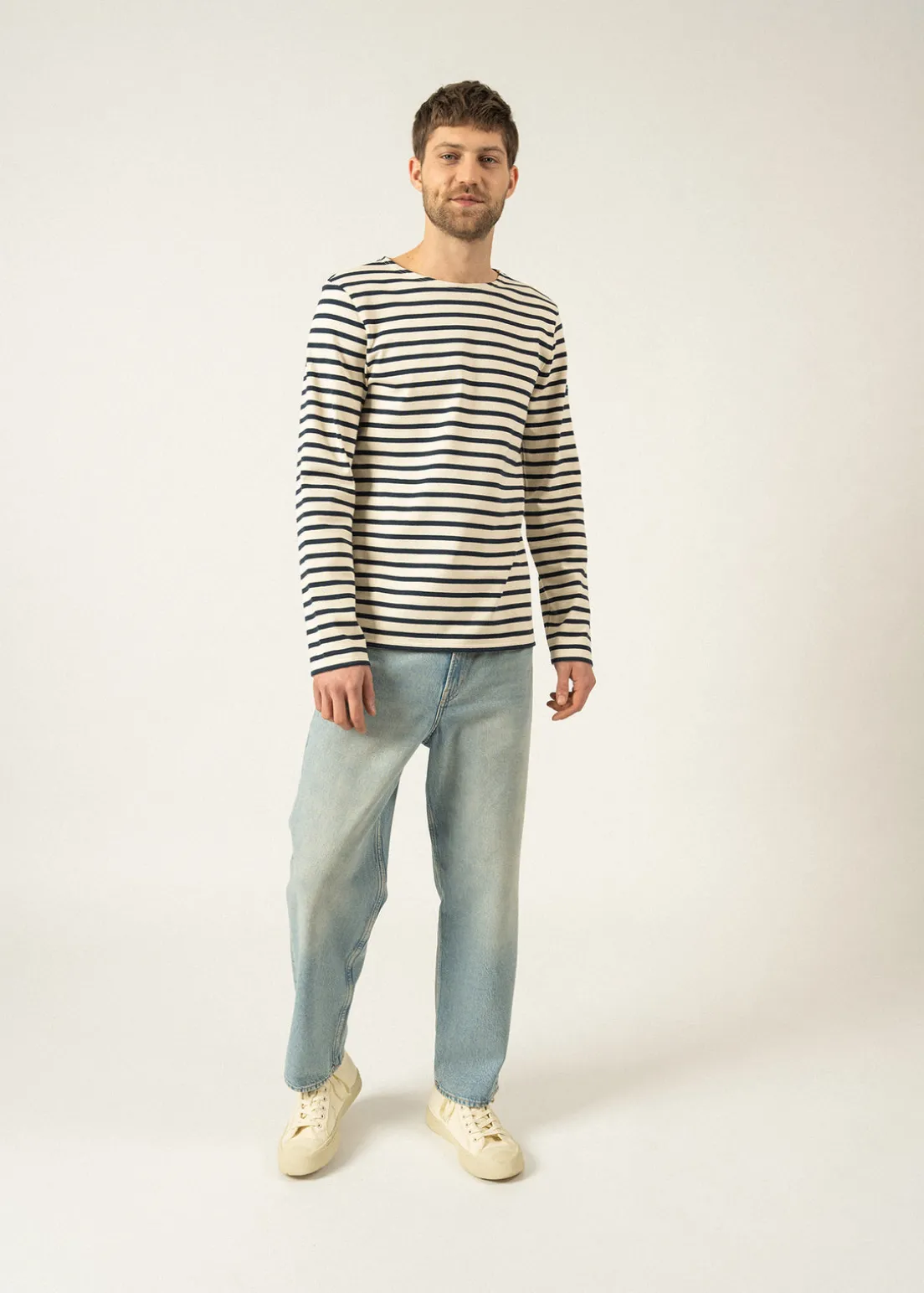 Meridien unisex striped sailor shirt