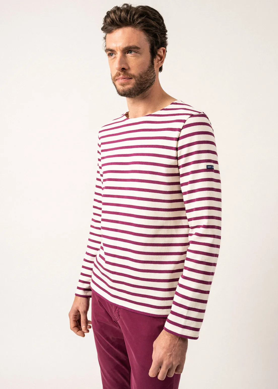 Meridien unisex striped sailor shirt