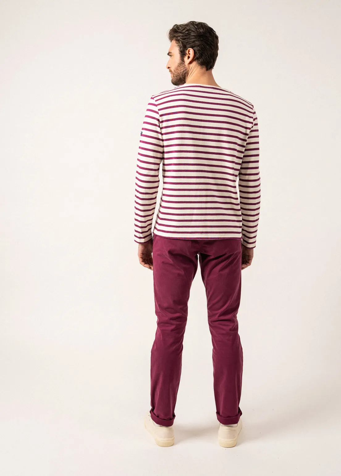 Meridien unisex striped sailor shirt