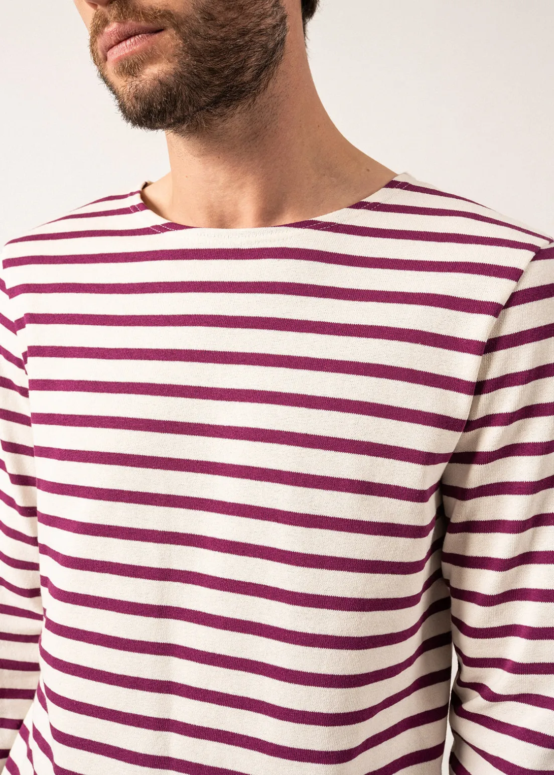 Meridien unisex striped sailor shirt