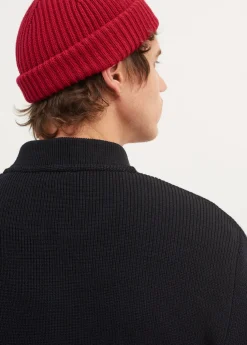 Miki sailor cap with turn-up,