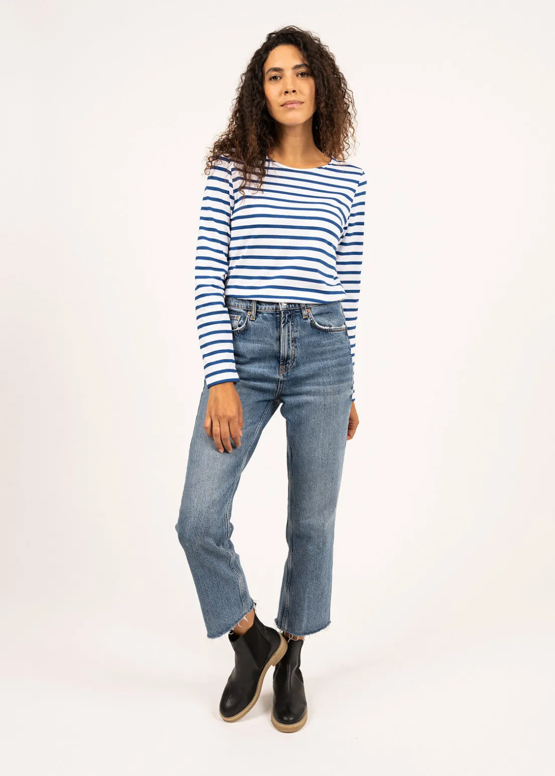 Minquidame striped sailor shirt