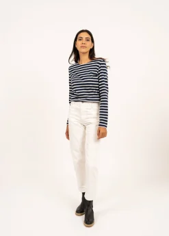 Minquidame striped sailor shirt