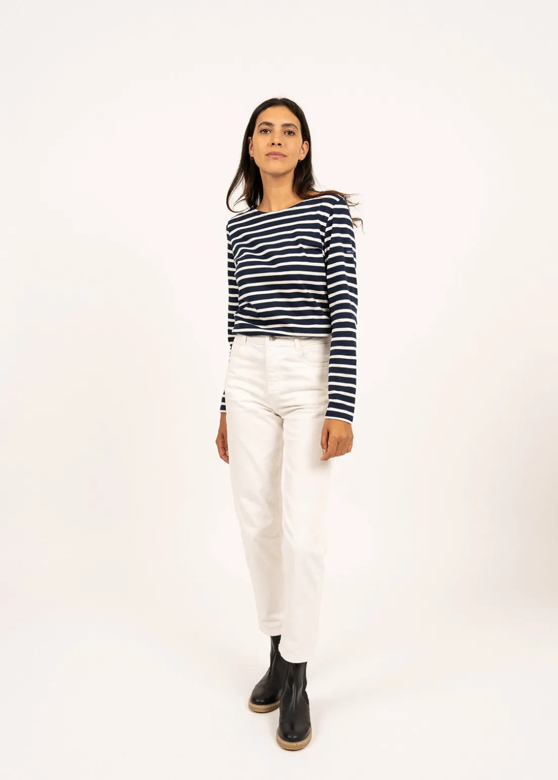 Minquidame striped sailor shirt