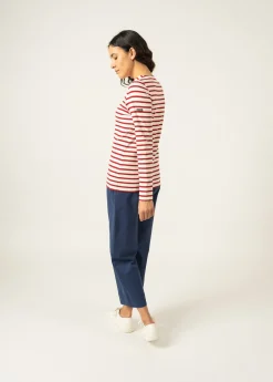 Minquidame striped sailor shirt