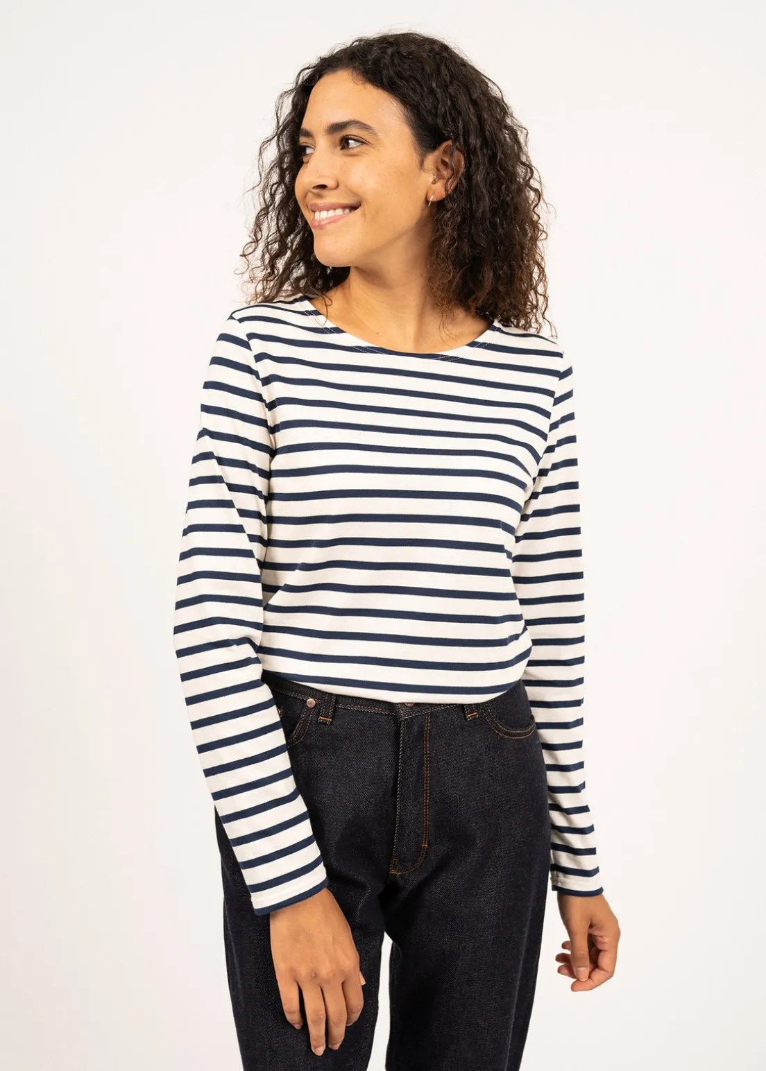 Minquidame striped sailor shirt