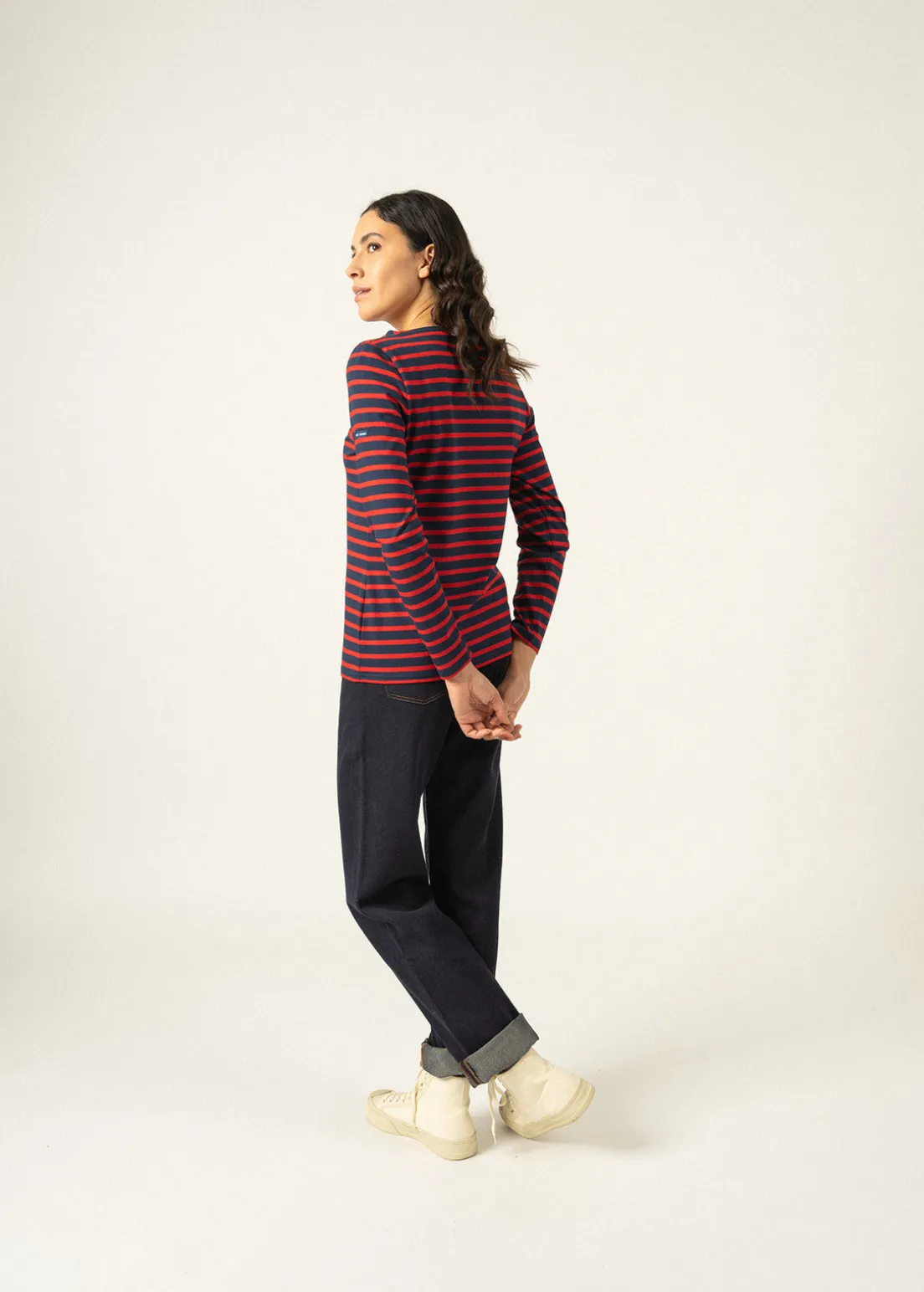 Minquidame striped sailor shirt