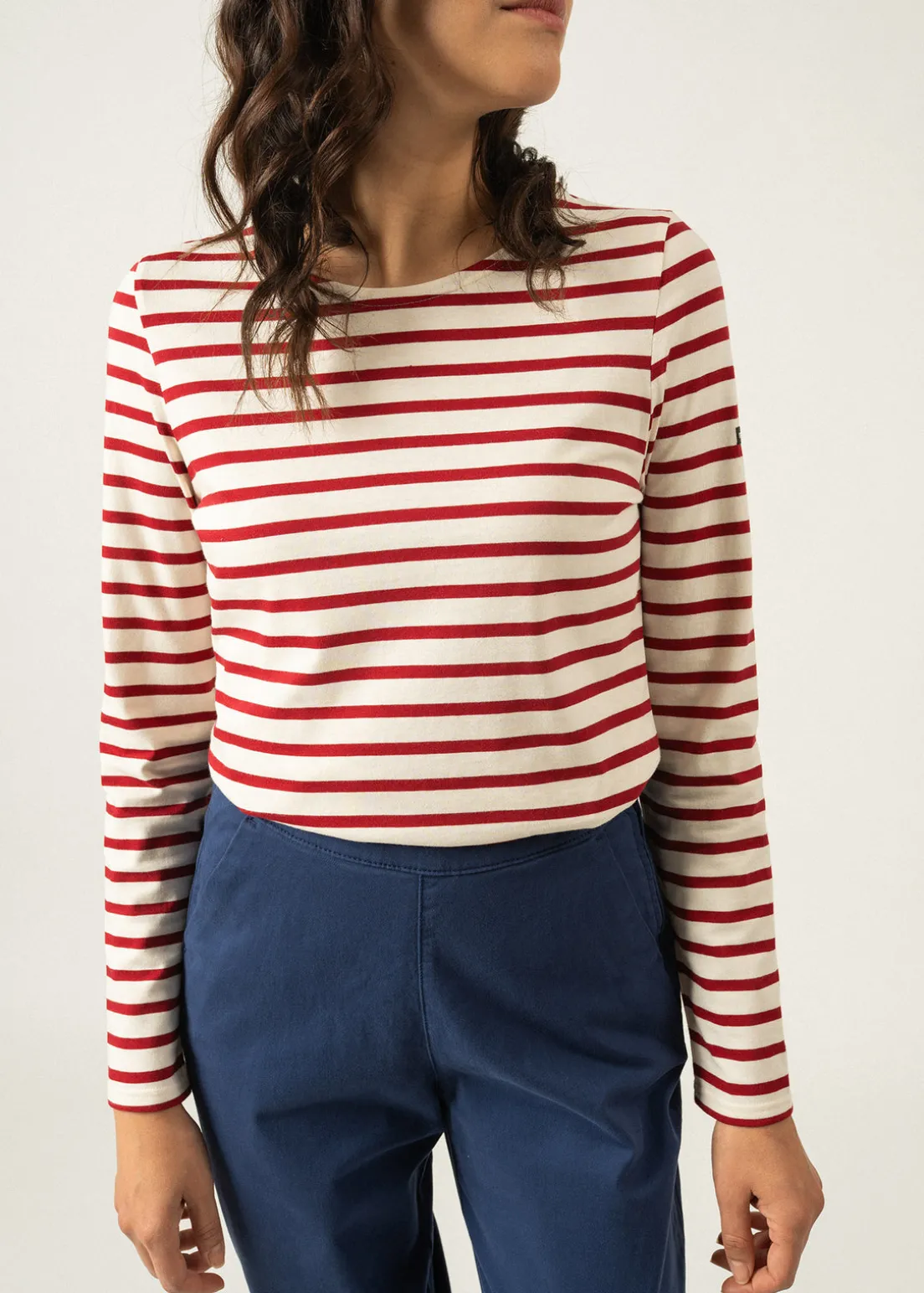 Minquidame striped sailor shirt