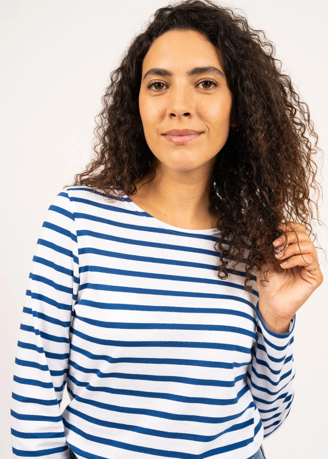 Minquidame striped sailor shirt