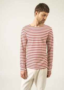Minquiers unisex striped sailor shirt