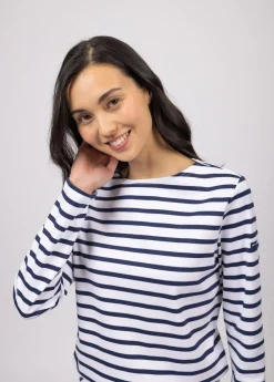 Minquilock iconic sailor striped shirt