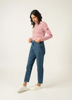 Minquilock iconic sailor striped shirt