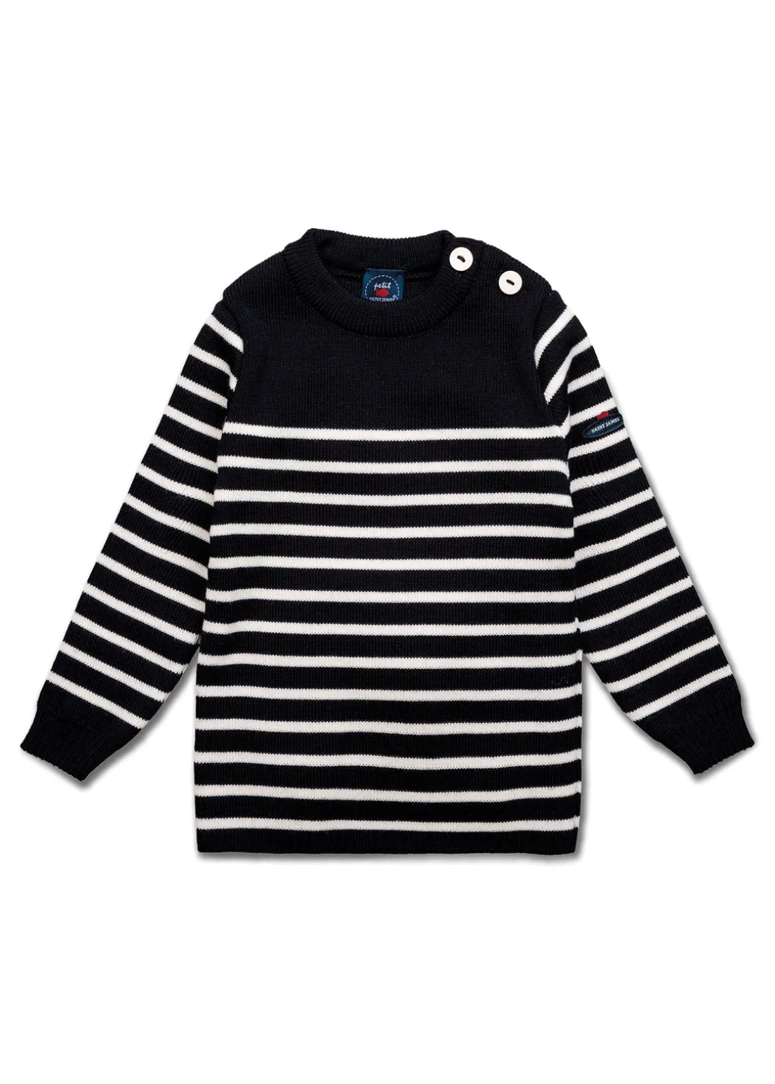 Moussaillon striped sailor jumper for babies