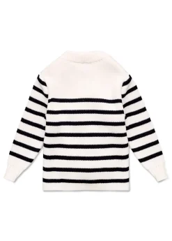 Moussaillon striped sailor jumper for babies