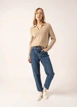 Moutiers Zip-up Cardigan