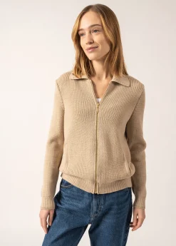 Moutiers Zip-up Cardigan