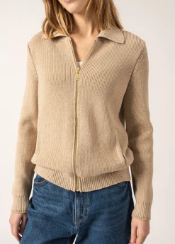 Moutiers Zip-up Cardigan