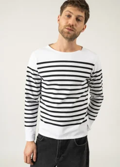 Naval authentic striped sailor shirt