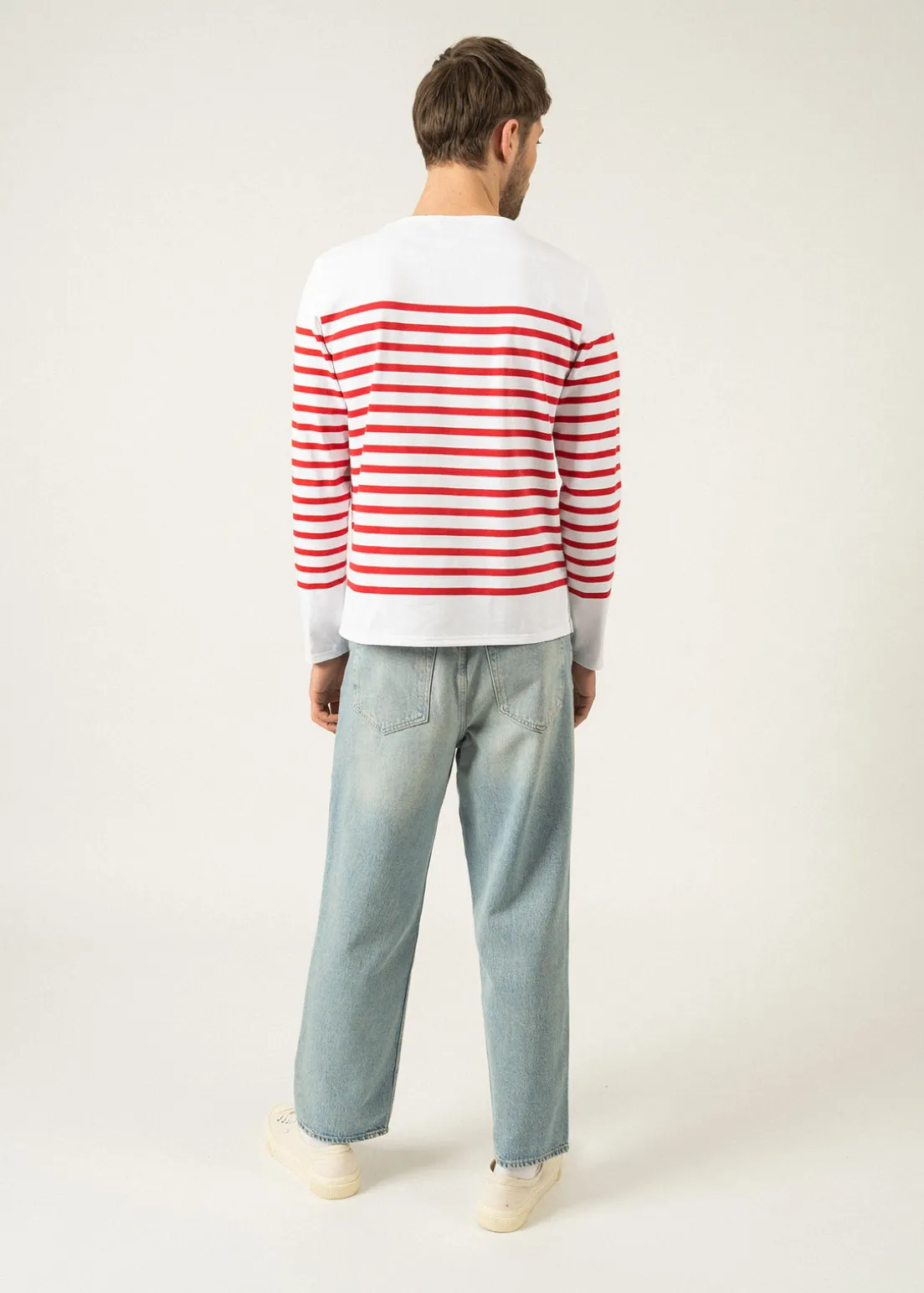 Naval authentic striped sailor shirt