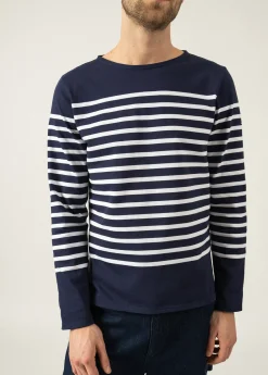 Naval authentic striped sailor shirt