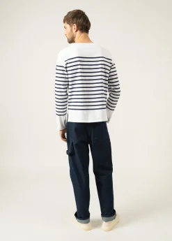 Naval authentic striped sailor shirt
