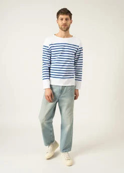 Naval authentic striped sailor shirt