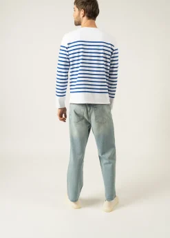 Naval authentic striped sailor shirt