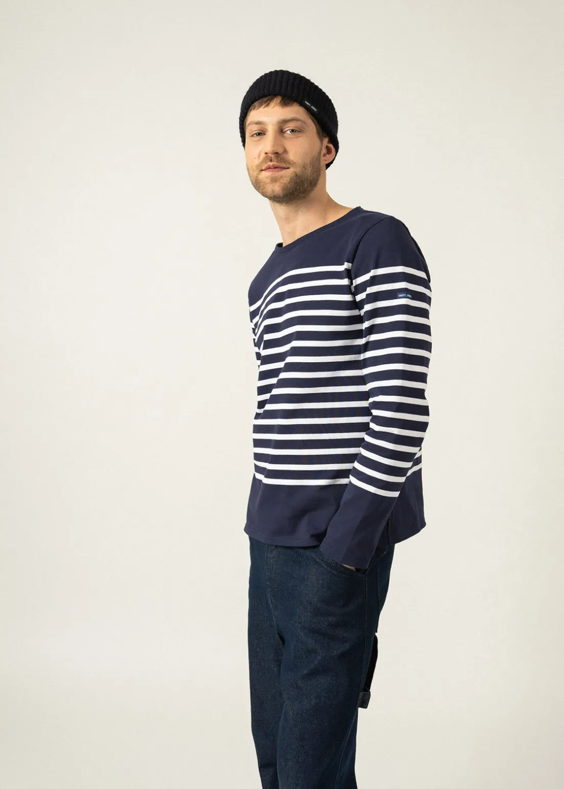 Naval authentic striped sailor shirt