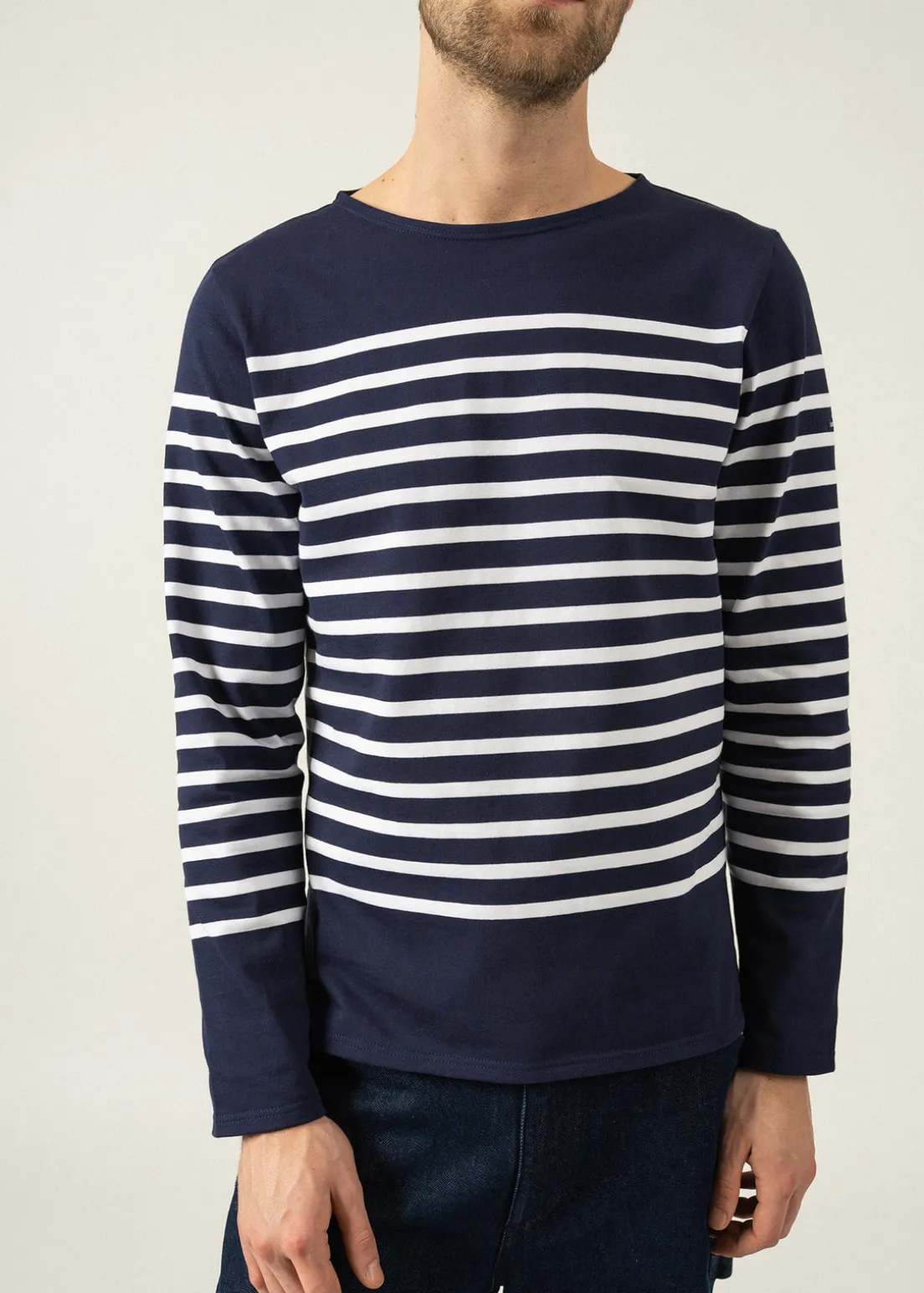 Naval authentic striped sailor shirt