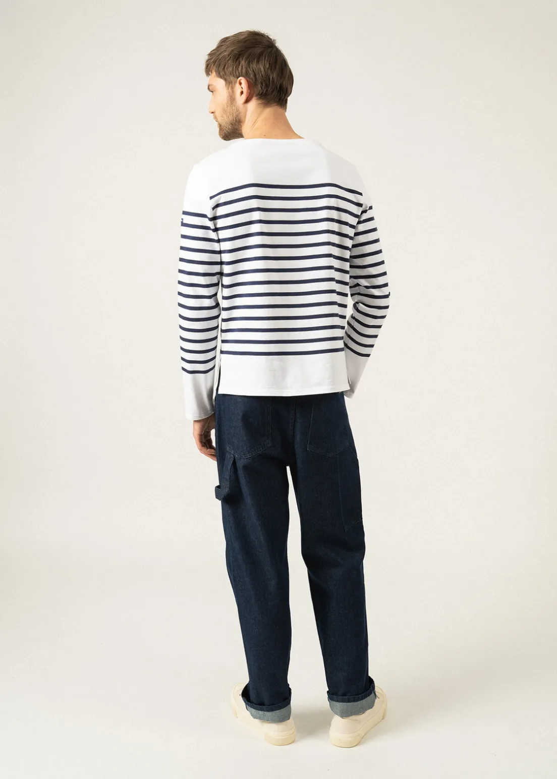 Naval authentic striped sailor shirt