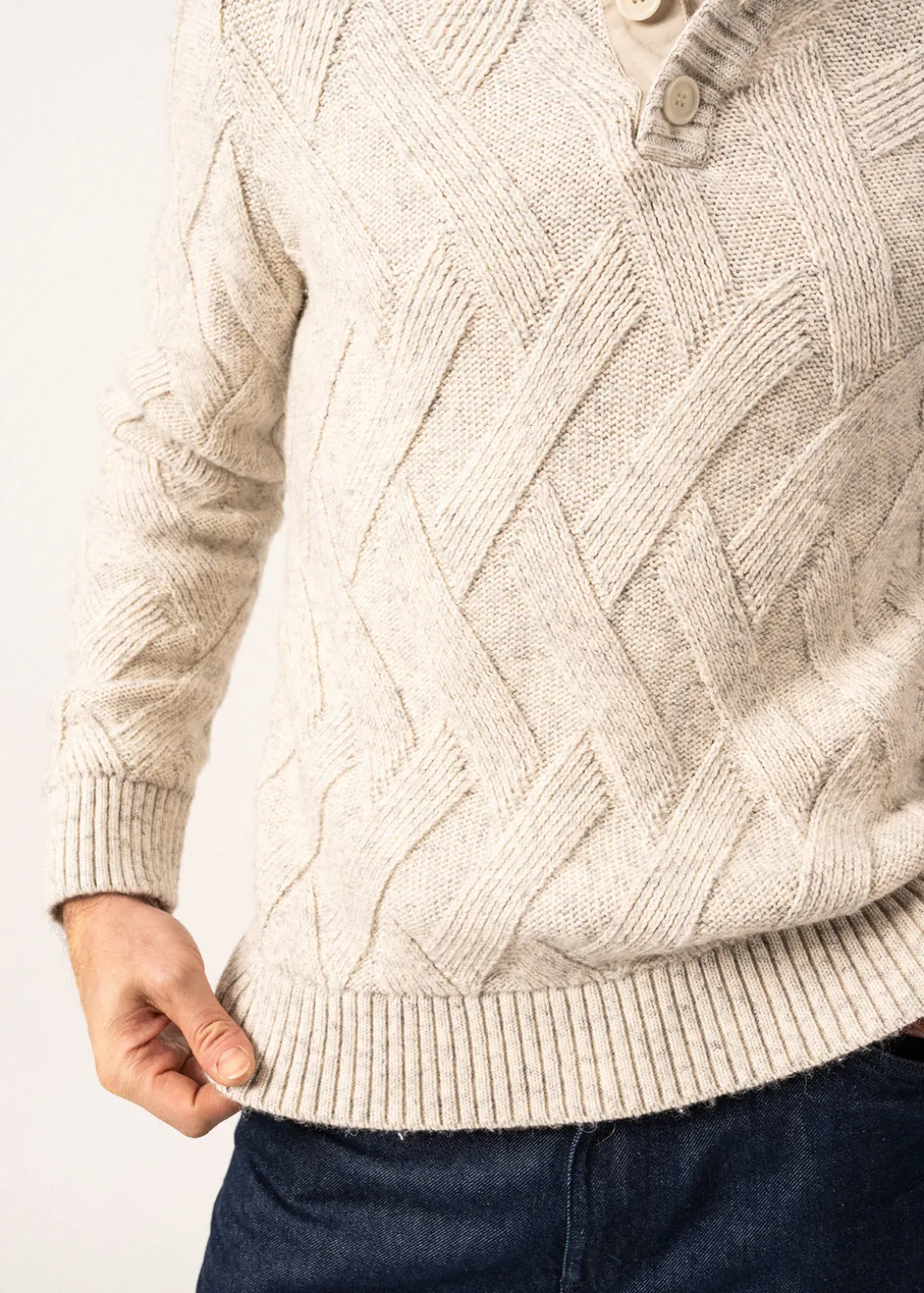 Neuchatel Structured Knit Jumper