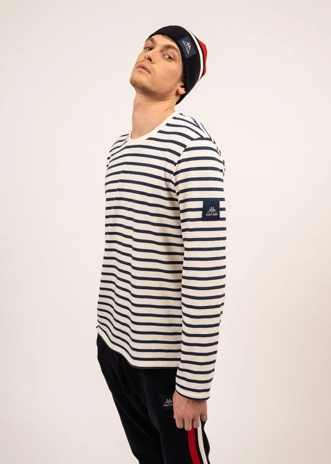 Normands cotton sailor striped shirt