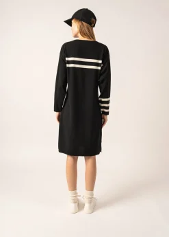 Nuage Striped Wool Dress