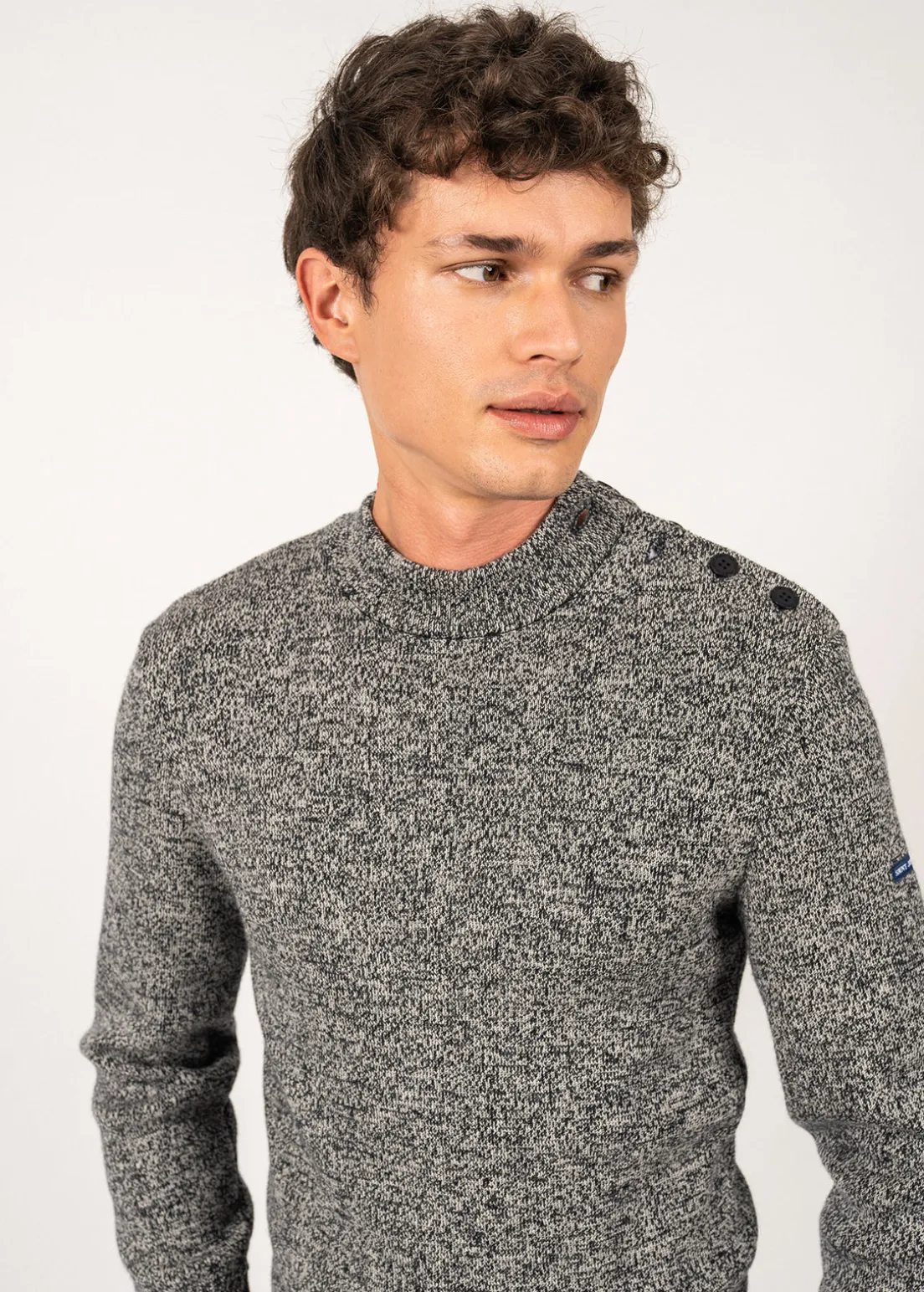 Paris plain sailor jumper