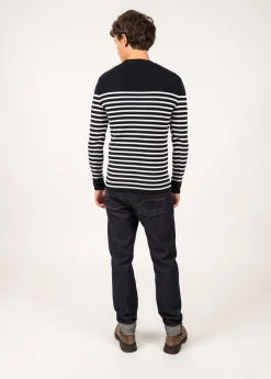 Rochefort striped sailor jumper