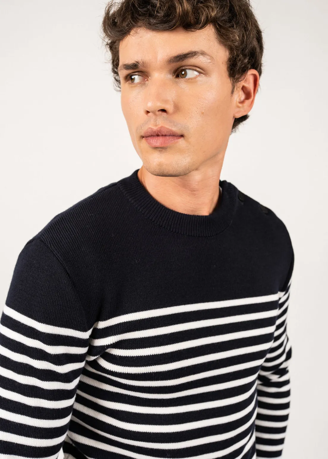 Rochefort striped sailor jumper