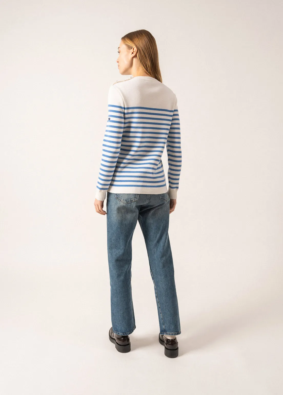 Rochefort striped sailor jumper
