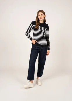 Rochefort striped sailor jumper
