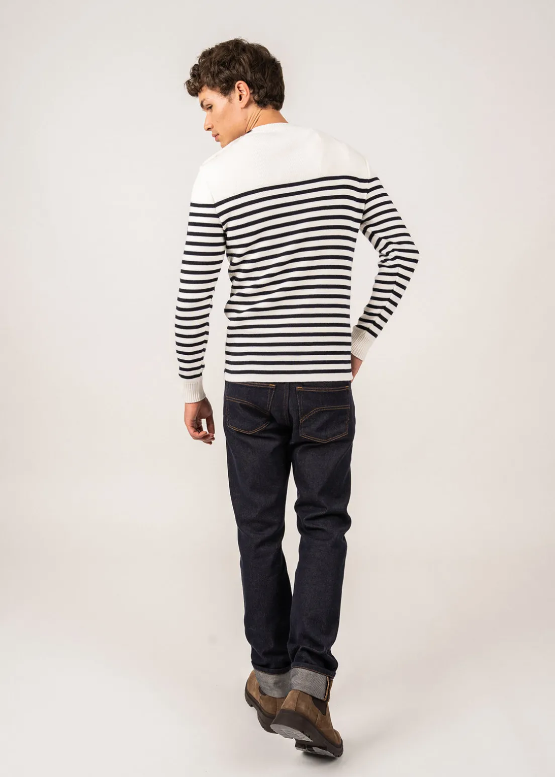 Rochefort striped sailor jumper