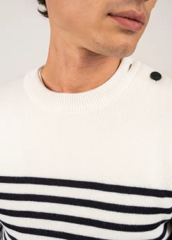 Rochefort striped sailor jumper