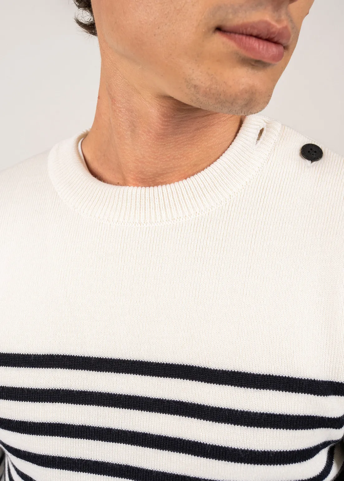 Rochefort striped sailor jumper