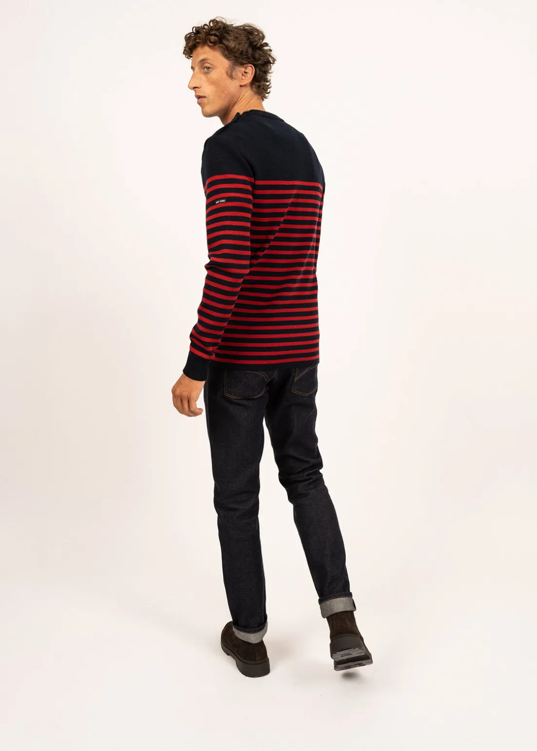 Rochefort striped sailor jumper