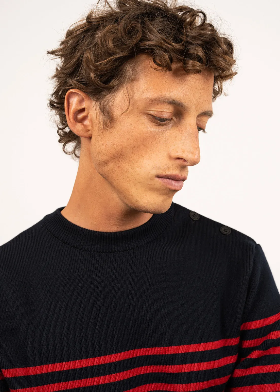 Rochefort striped sailor jumper