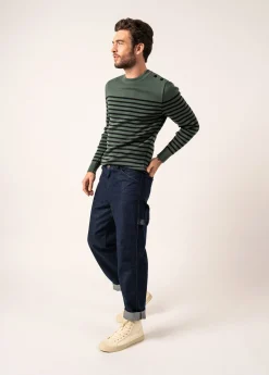 Rochefort striped sailor jumper