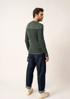 Rochefort striped sailor jumper