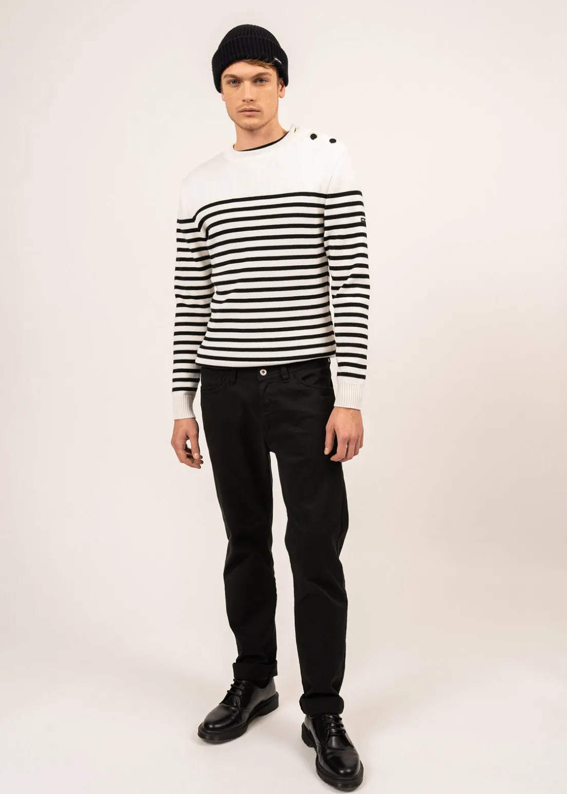 Rochefort striped sailor jumper