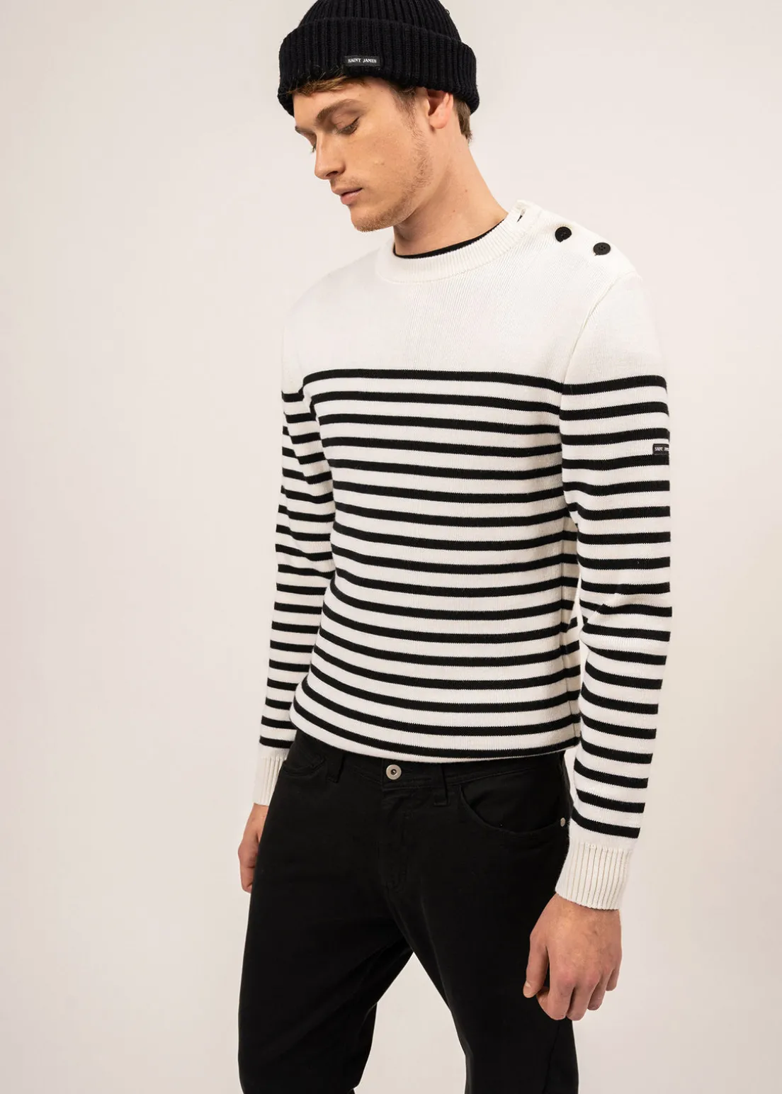 Rochefort striped sailor jumper