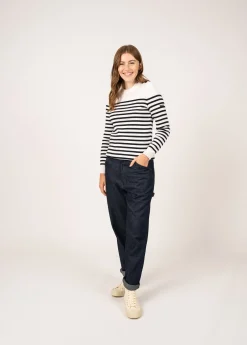 Rochefort striped sailor jumper