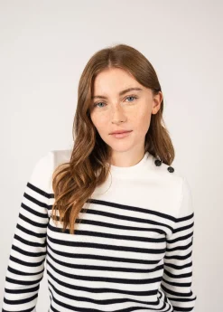 Rochefort striped sailor jumper